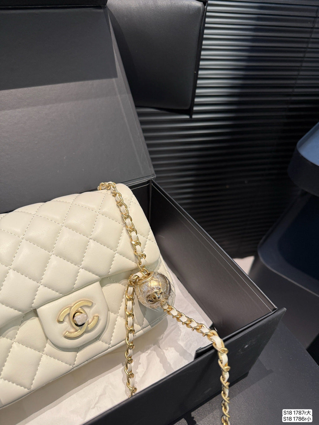 Black/White Bag for Women 20.12cm CEM251