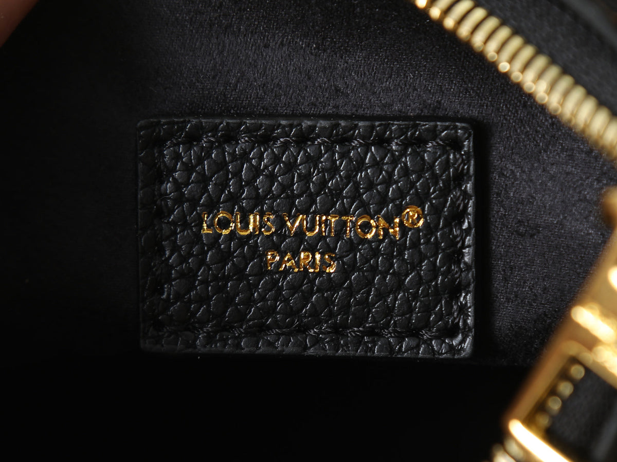 Black/Gold Crossbody Bag for Women 19x13x8cm LEM465