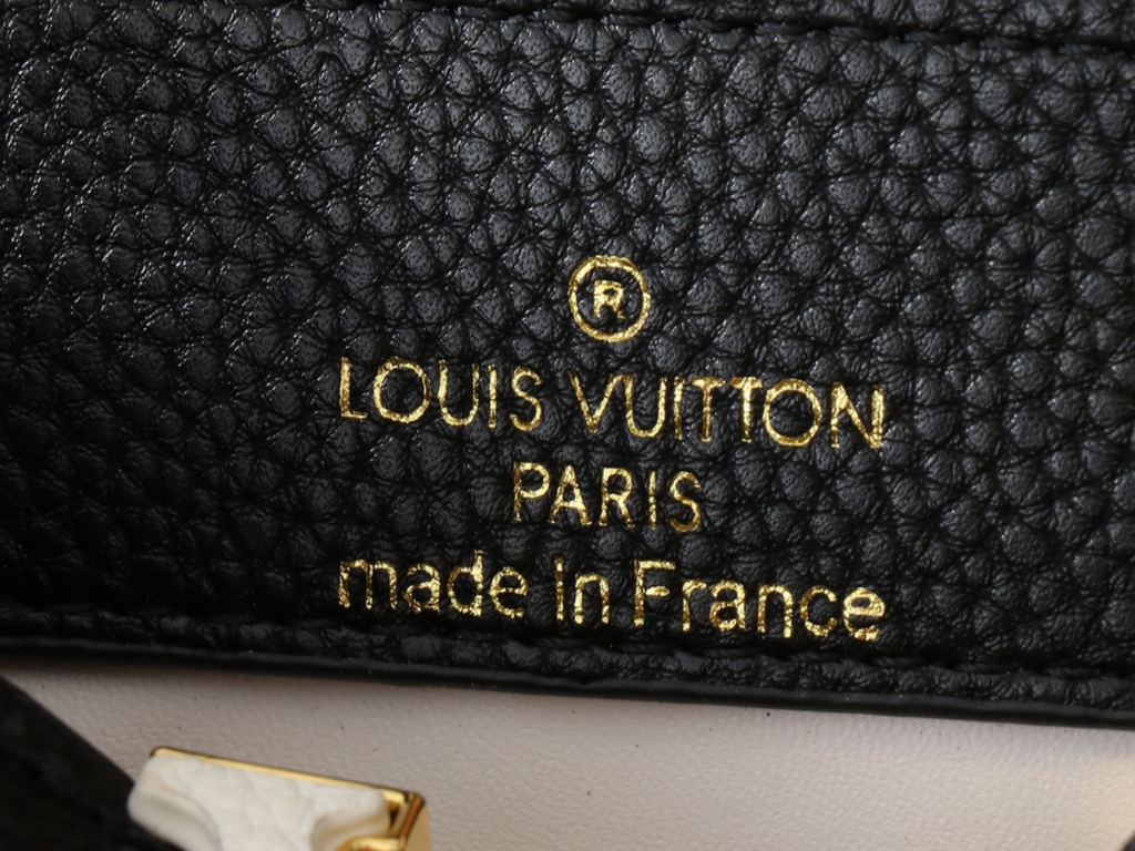 Black/White Handbag for Women 31.5x20.0x11.0cm LEM512