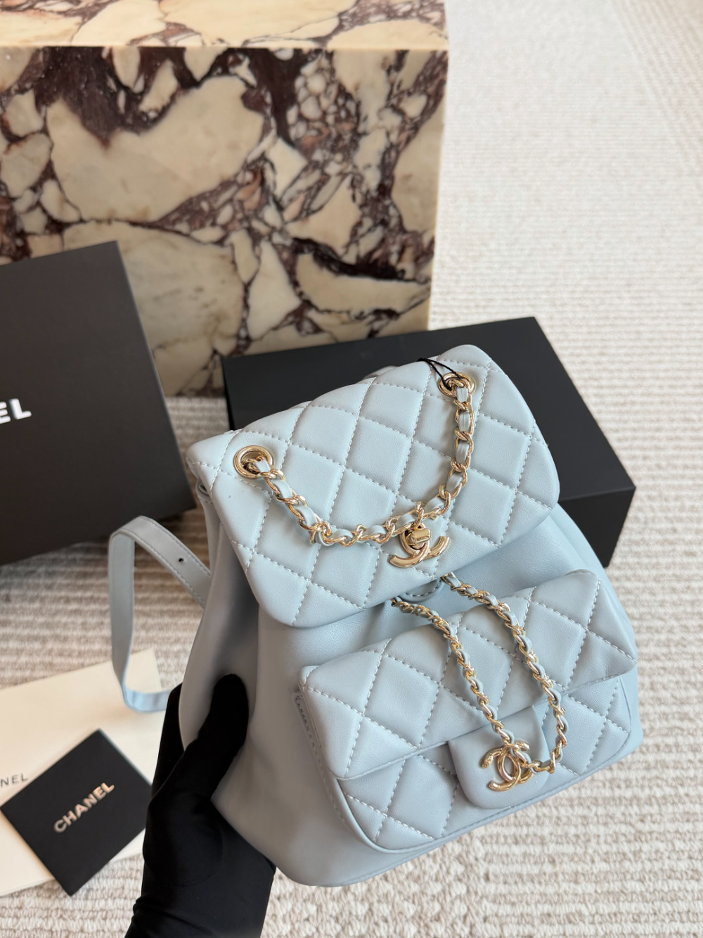 Black/White Bag for Women 18*20cm CEM300