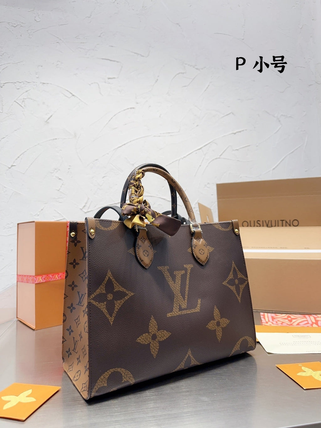Gray Bag for Women 35cm LEM92