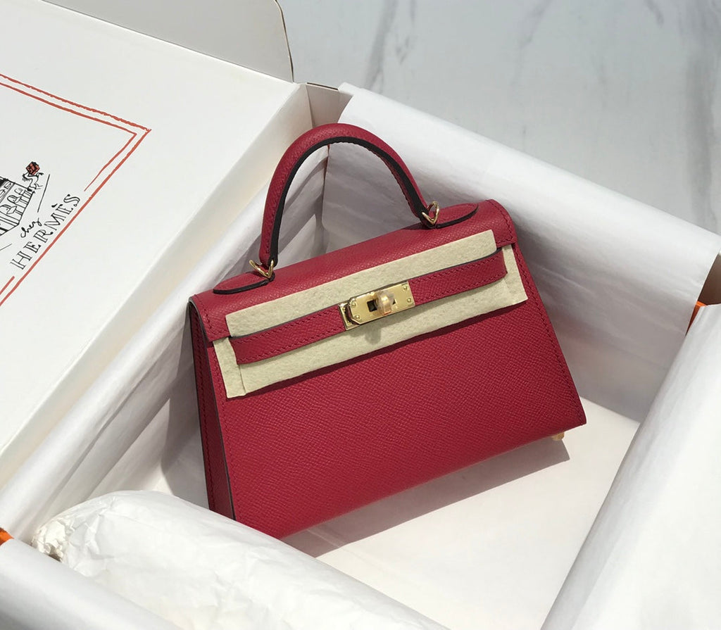 Genuine Leather Crossbody Bag for Women 21cm HEM90