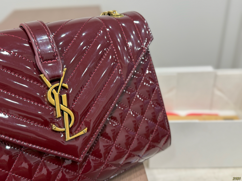 Black/Red Wine Bag for Women YLEM8