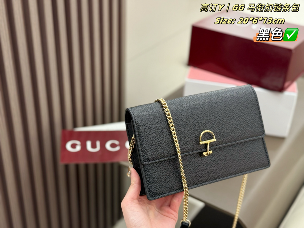 Black/White Handbag for Women 20*6*13cm GEM158