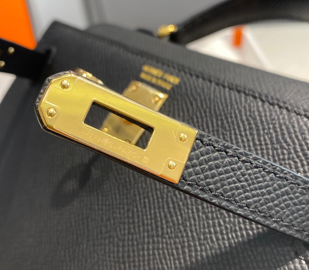 Genuine Leather Crossbody Bag for Women 19cm HEM91TOP