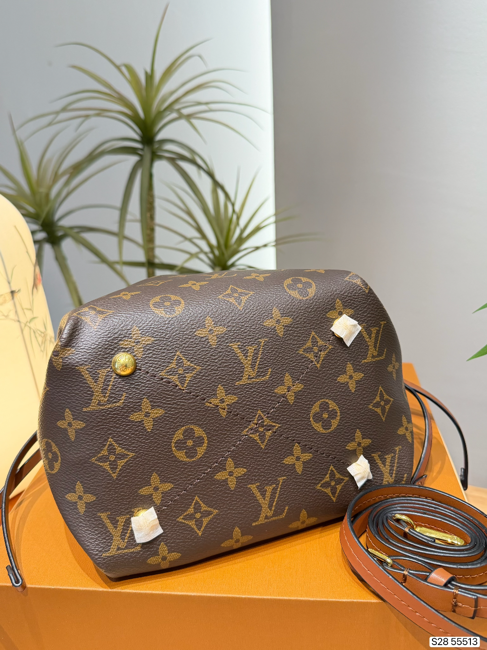 Brown Bag for Women 18*21cm LEM538