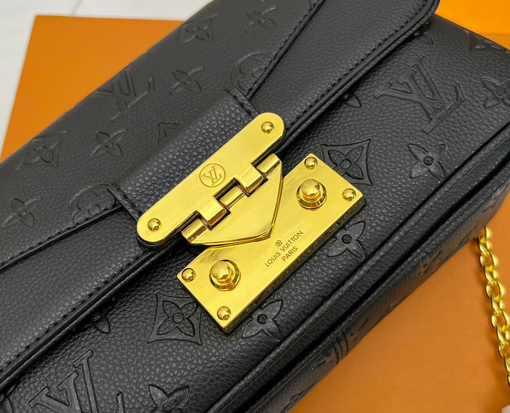 Black Bag for Women 24.5x15x6.5cm LEM76