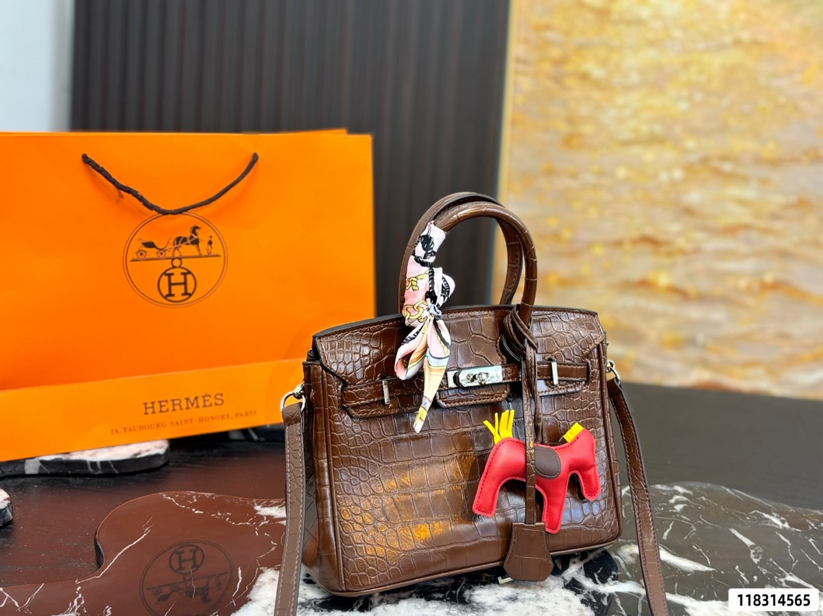 Black/White Bag for Women 25*18cm HEM123