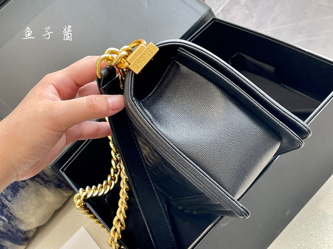 Black/Gold Bag for Women CEM11
