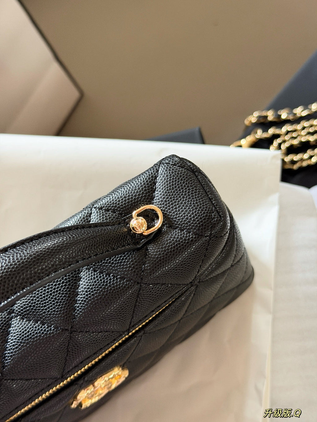 Designer Black/White Handbag for Women 20*12cm CEM245