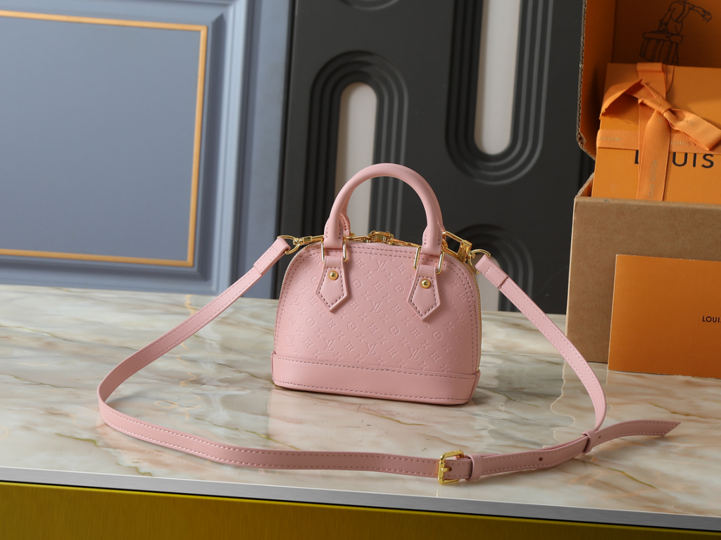 Black/Beige Handbag for Women 23.5x17.5x11.5cm LEM436