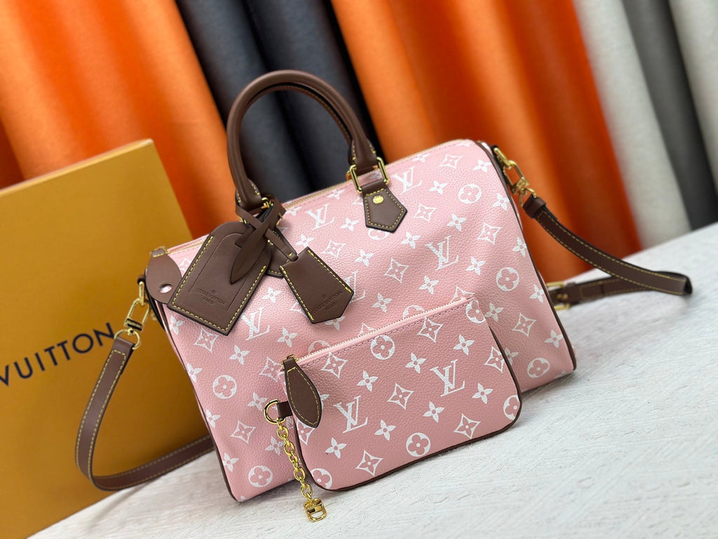 Designer Genuine Leather Handbag for Women 25cm LEM291