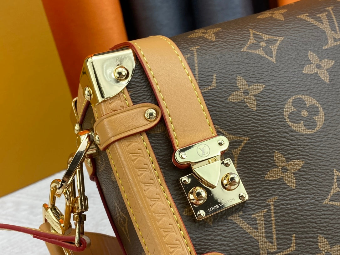 Brown Bag for Women 21x14x6cm LEM111
