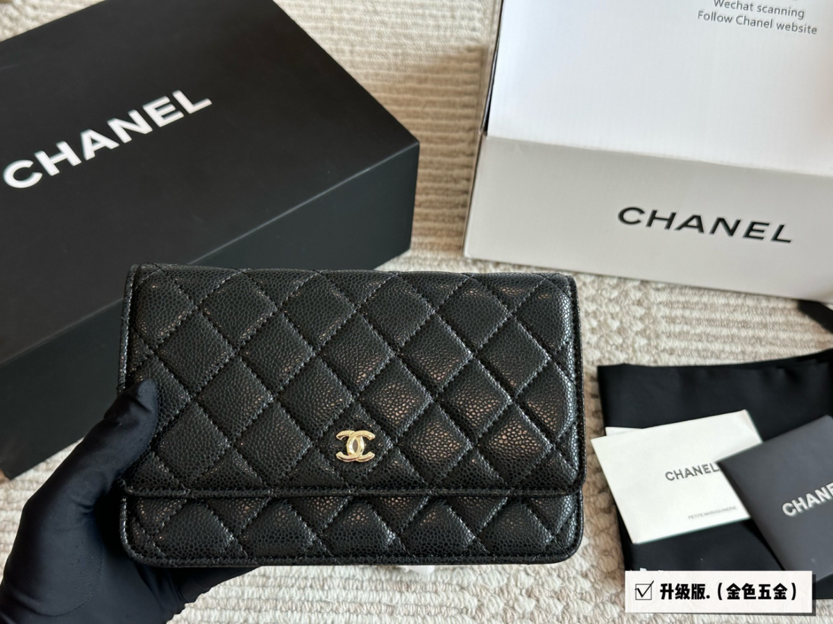 Black/White Handbag for Women 20*13cm CEM288