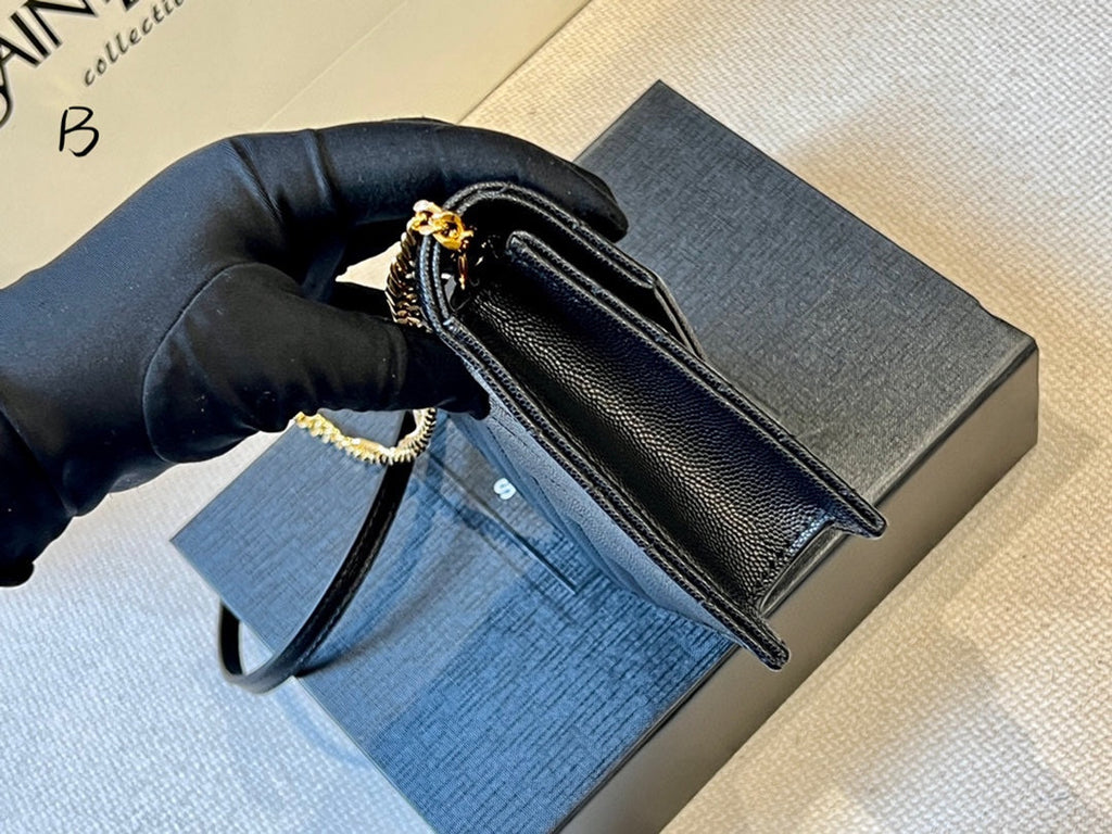 Black/White Bag for Women 19*13cm SYEM112