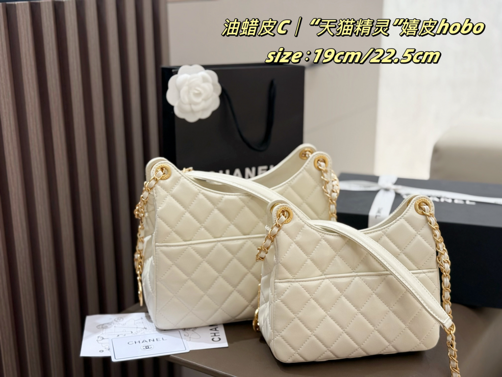 Black/White Handbag for Women 22.5x8x20.5cm CEM267