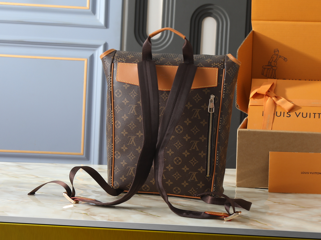 Brown Handbag for Women 30x39x13.5cm LEM462