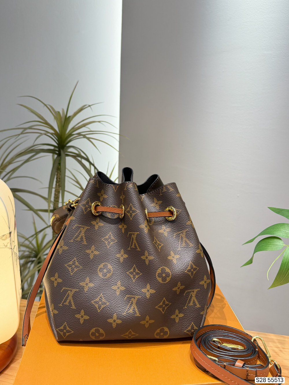 Brown Bag for Women 18*21cm LEM538