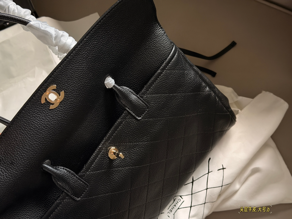 Black/Brown Handbag for Women 38*25cm CEM289