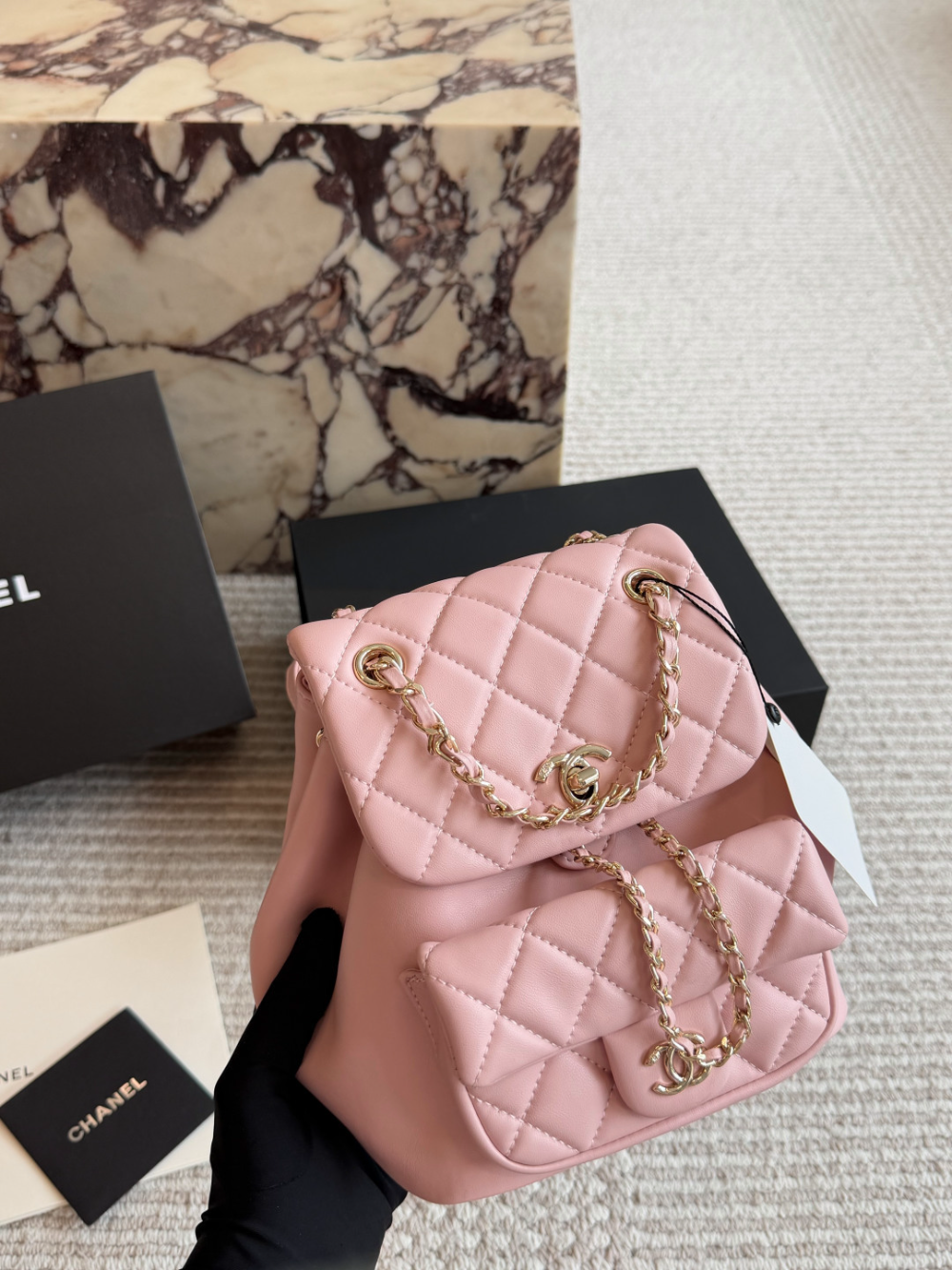 Black/White Bag for Women 18*20cm CEM300