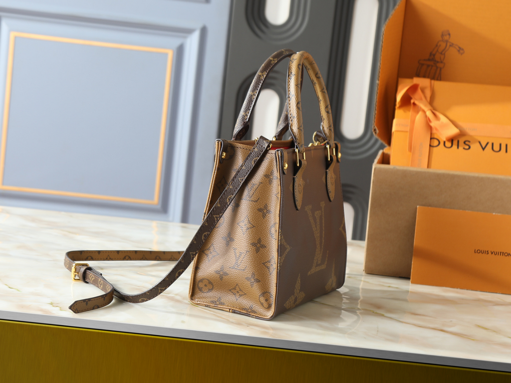 Brown Handbag for Women 41.0x34.0x19.0cm LEM435