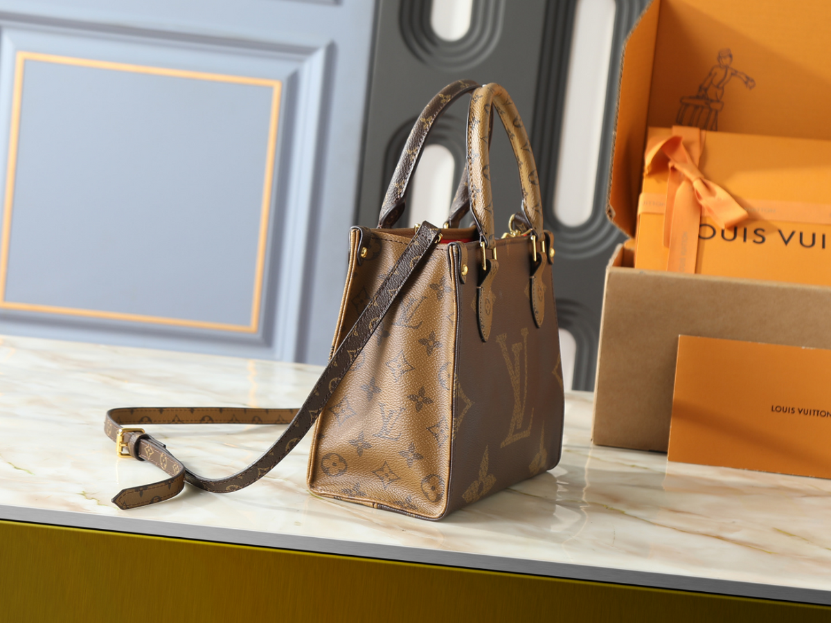 Brown Handbag for Women 41.0x34.0x19.0cm LEM435