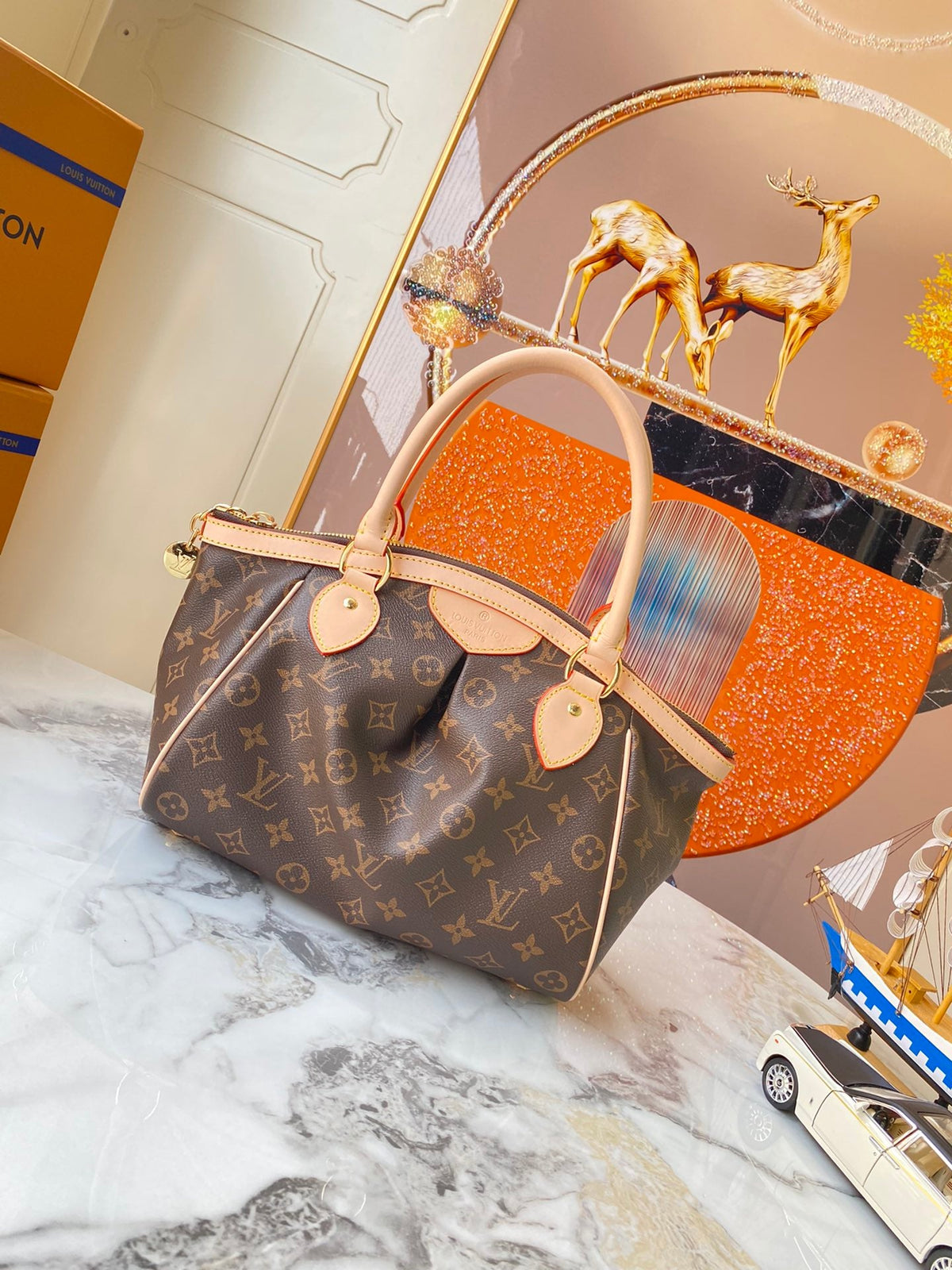 White Bag for Women 46.0x28.0x20.0cm LEM117