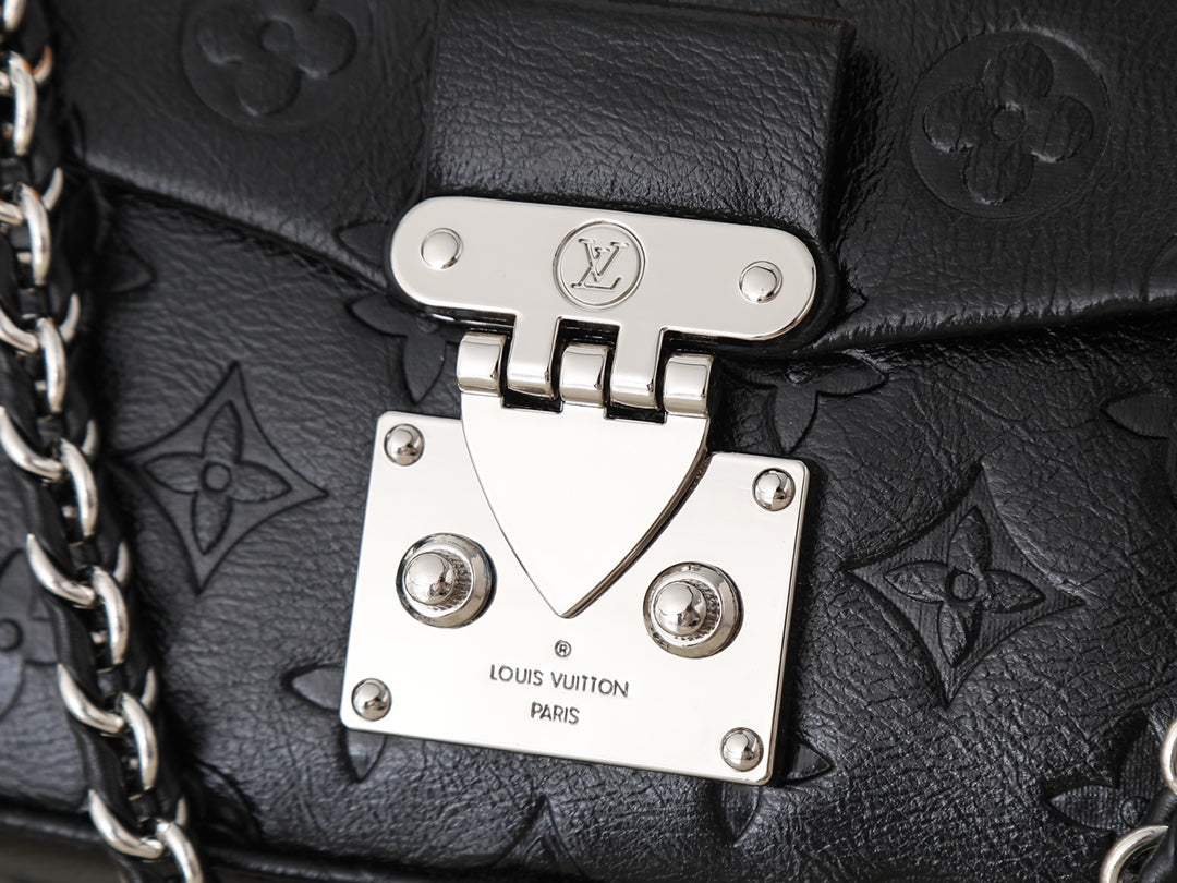 Black Handbag for Women 27x16x8cm LEM337