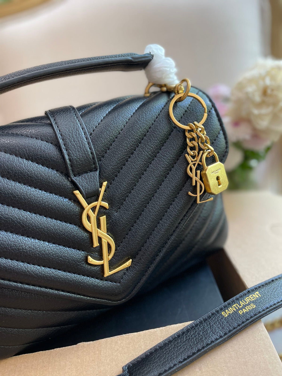 Black Bag for Women 24cm LY88