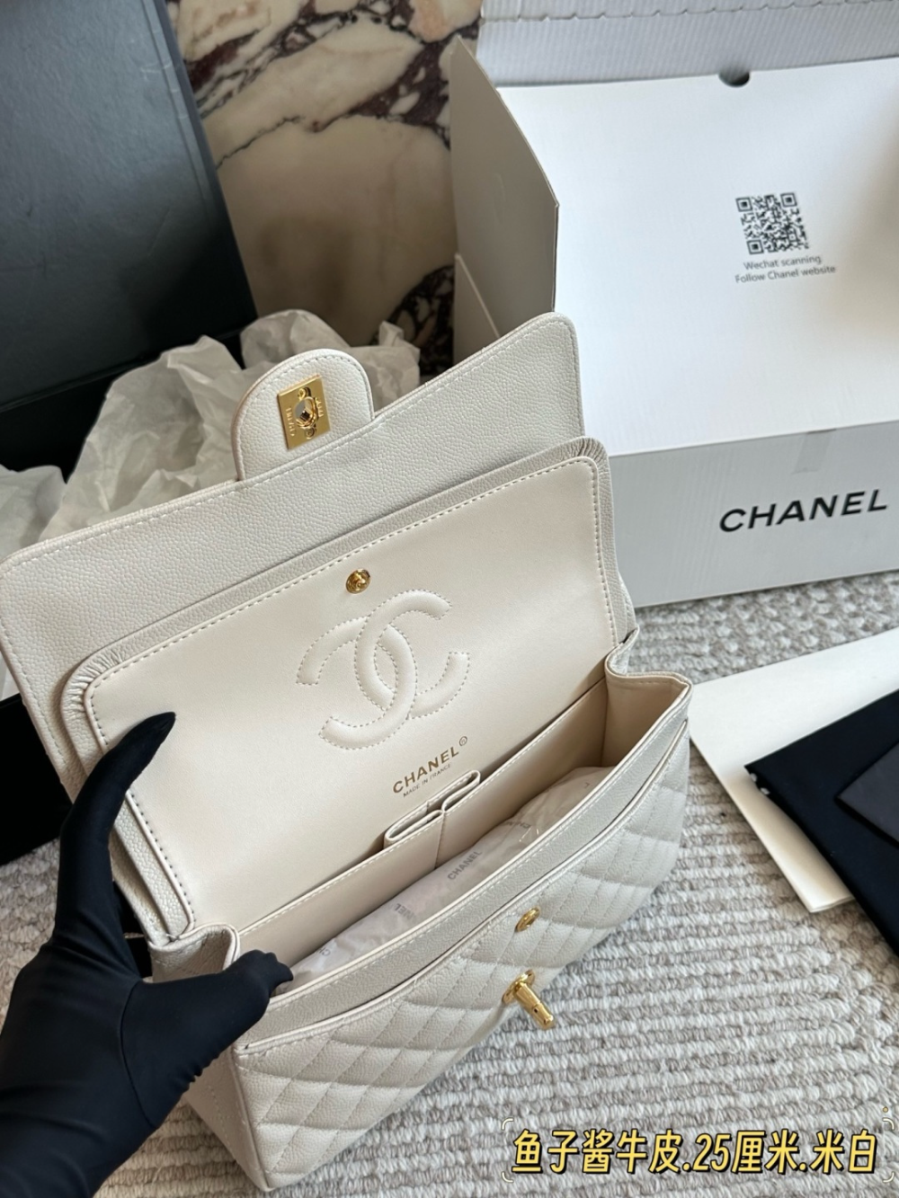 Gold/Silver Bag for Women 25*16cm CEM317