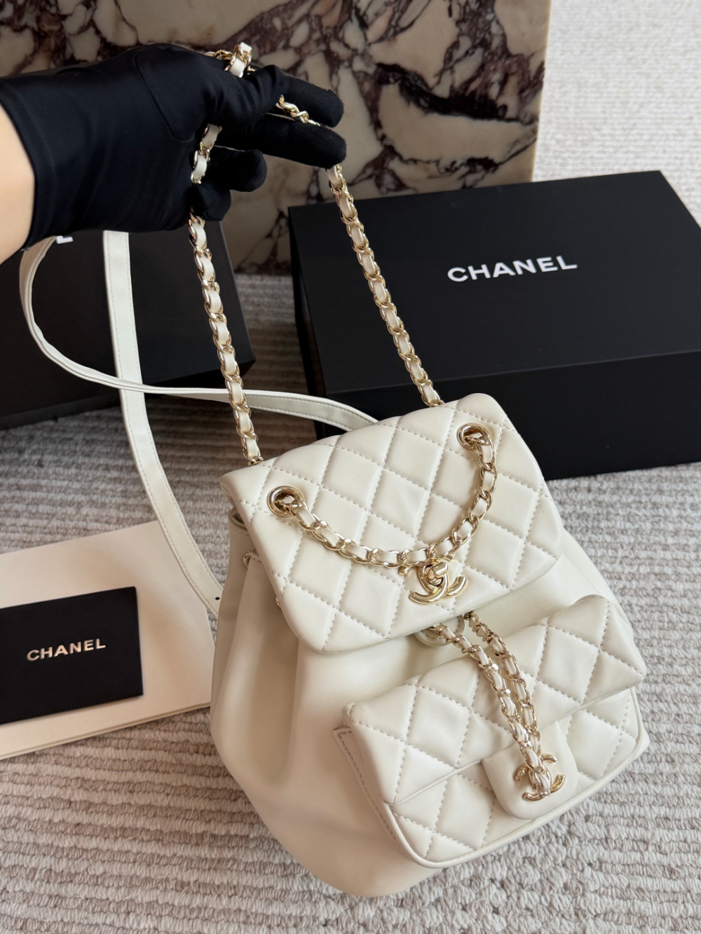 Black/White Bag for Women 18*20cm CEM300