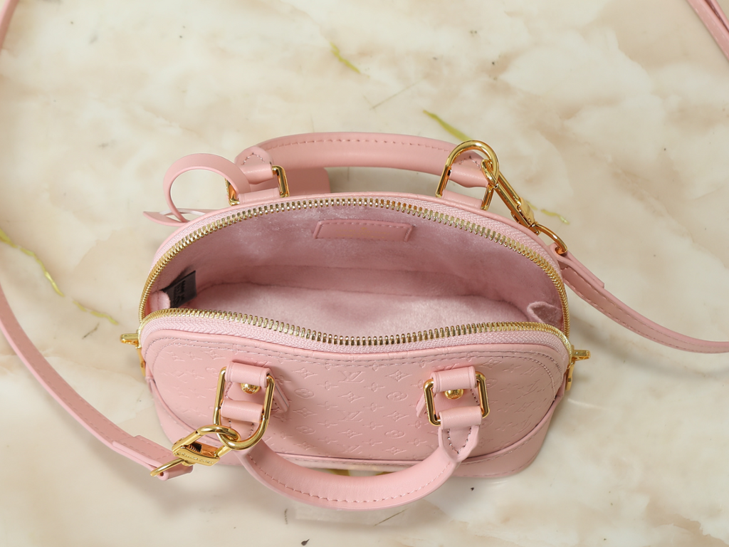 Black/Beige Handbag for Women 23.5x17.5x11.5cm LEM436