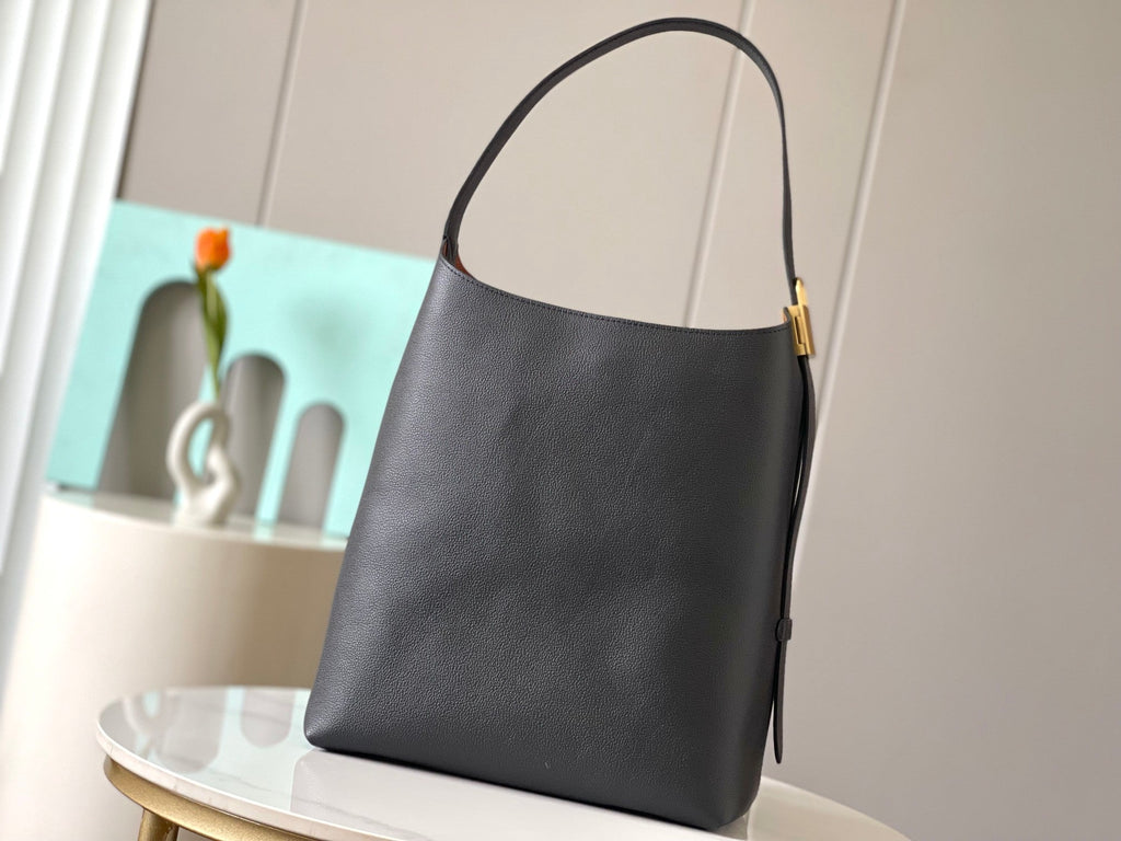 Genuine Leather Crossbody Bag for Women 28x16x24cm LEM346