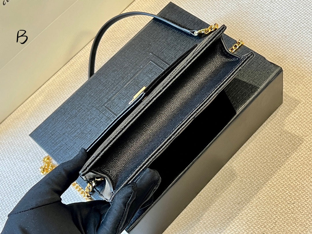 Black/White Bag for Women 19*13cm SYEM112