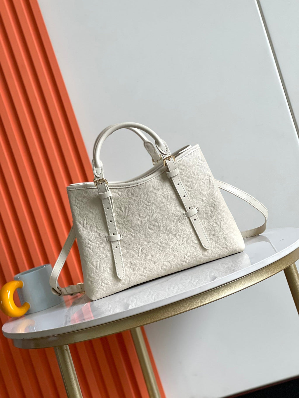 Genuine Leather Crossbody Bag for Women 31.0x21.5x13.0cm LEM360