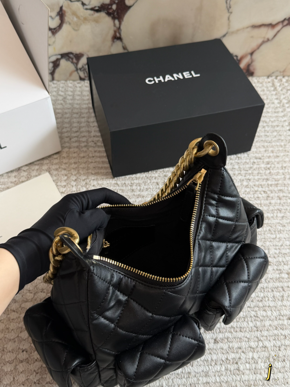 Black Handbag for Women 23*14cm CEM311
