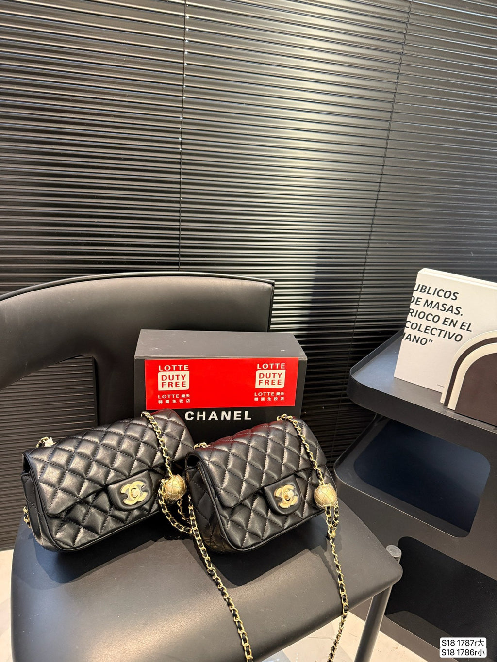 Black/White Bag for Women 20.12cm CEM251