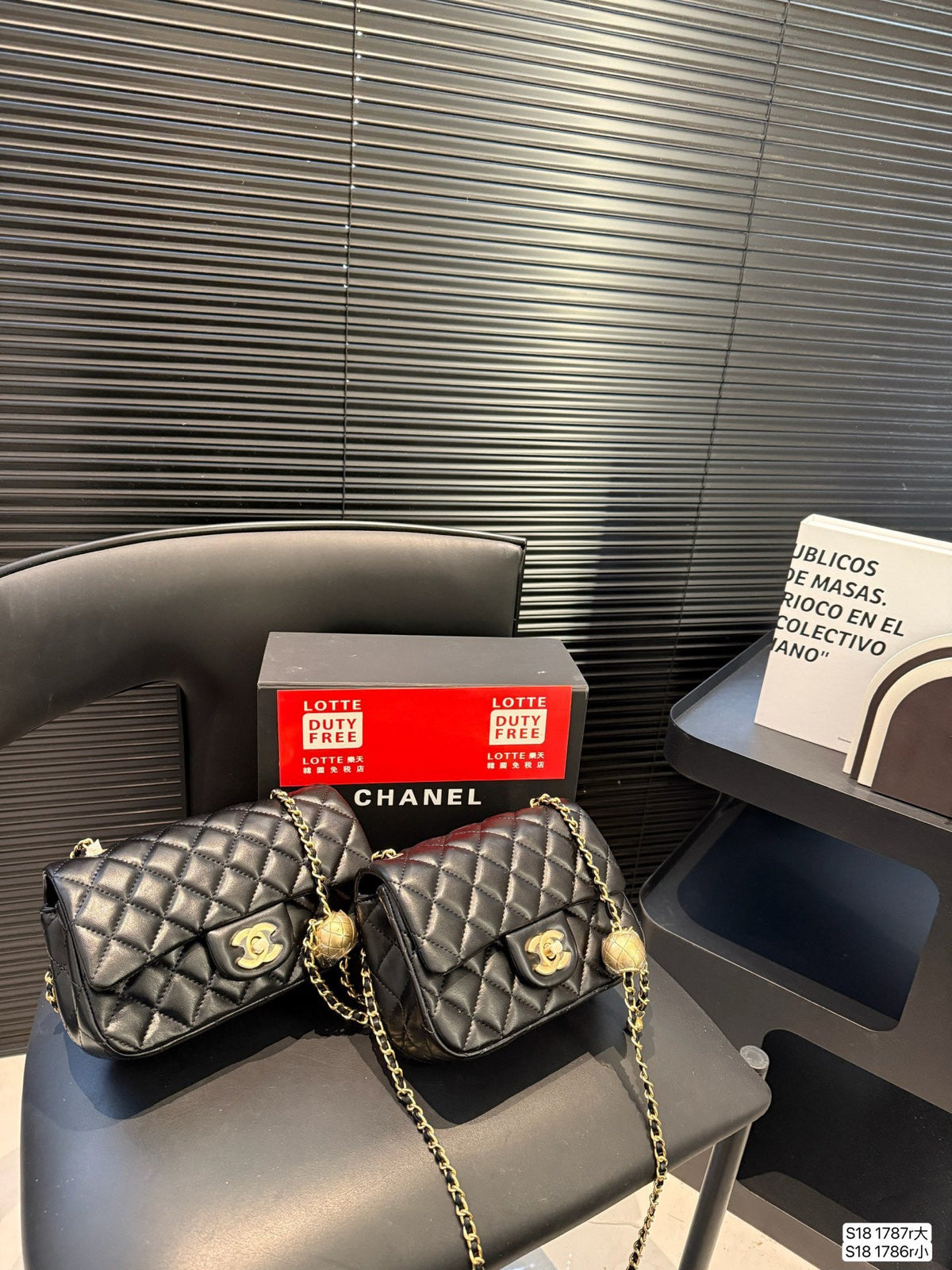 Black/White Bag for Women 20.12cm CEM251