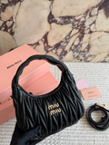 Black Bag for Women 20x17cm miu02