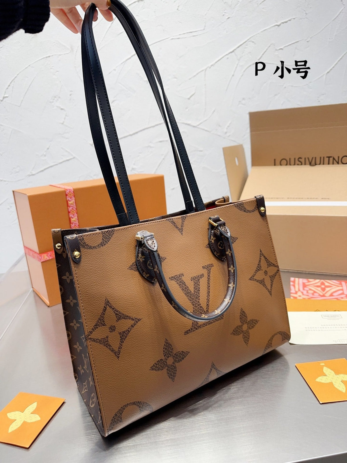 Gray Bag for Women 35cm LEM92