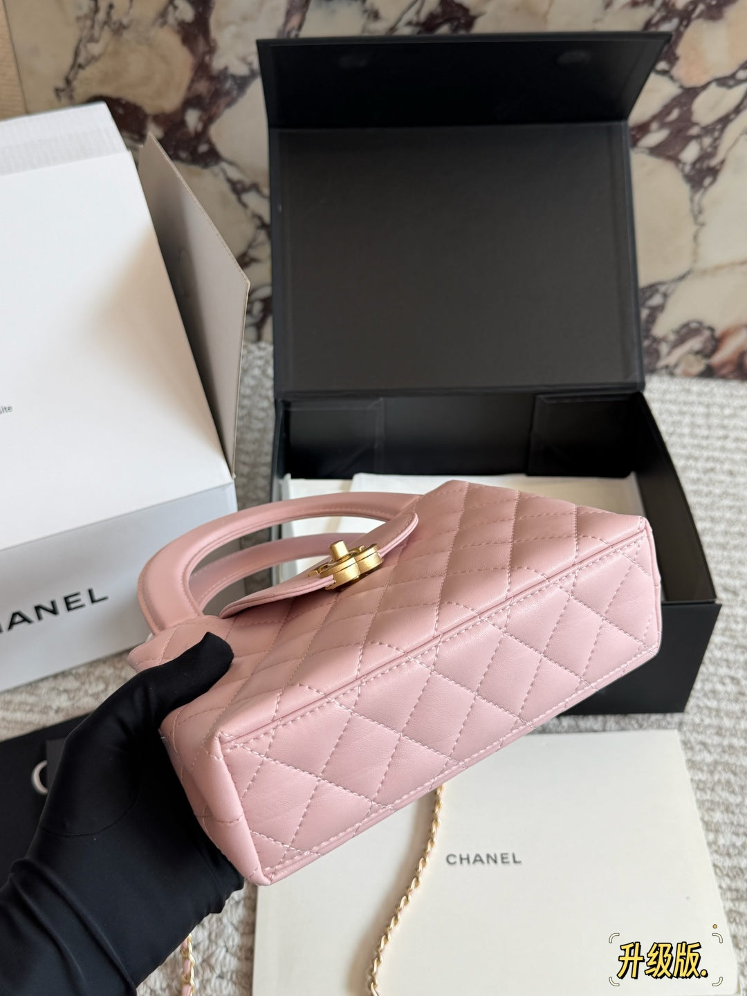 Designer Black/Pink Crossbody Bag for Women CEM247