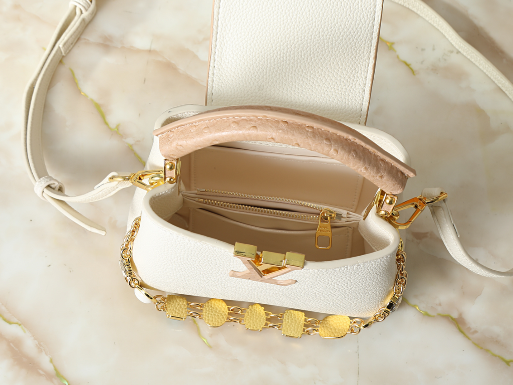 White Bag for Women 27.0x17.3x9.0cm LEM511