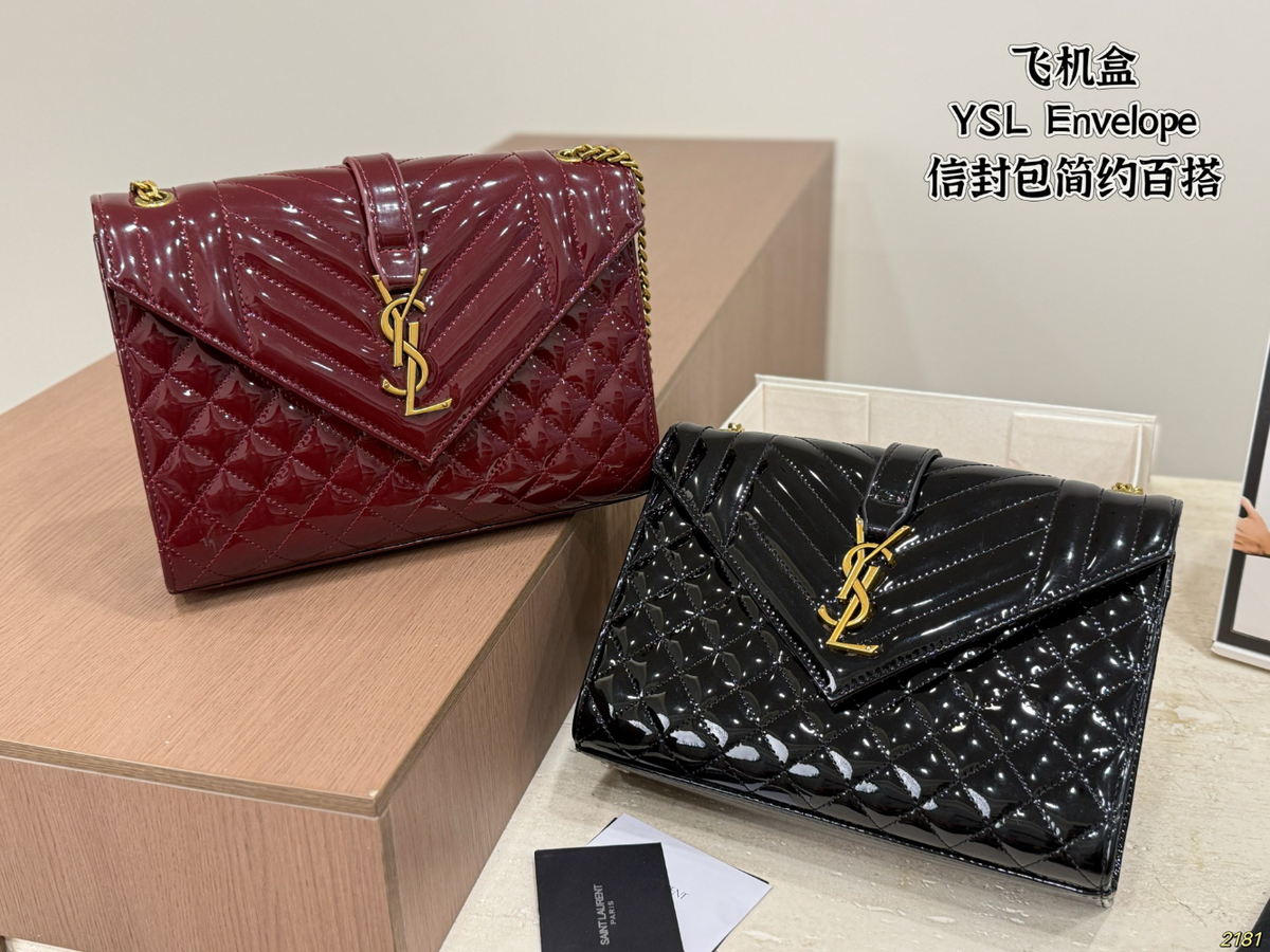 Black/Red Wine Bag for Women YLEM8