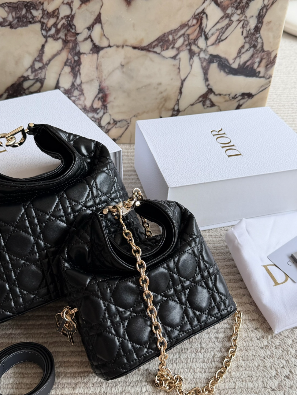 Black/White Bag for Women 24*14cm DEM327