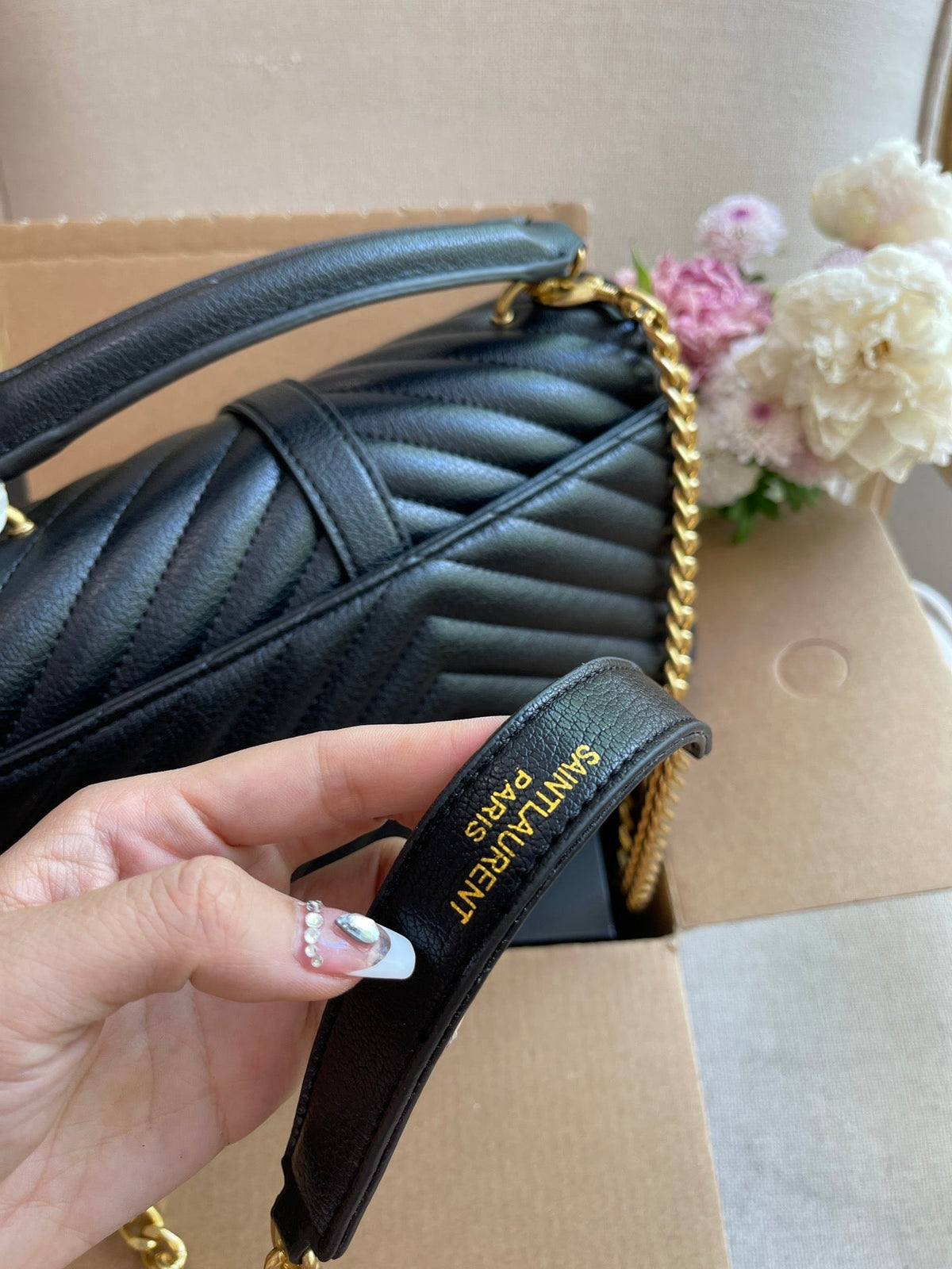 Black Bag for Women 24cm LY88