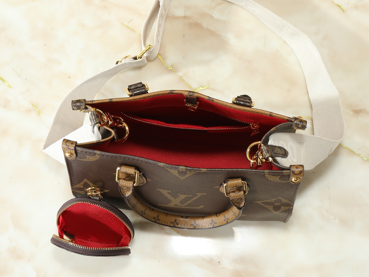 Brown Handbag for Women 41.0x34.0x19.0cm LEM435