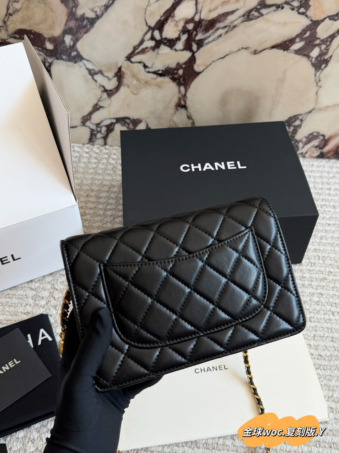 Designer Black Crossbody Bag for Women 20*13cm CEM246