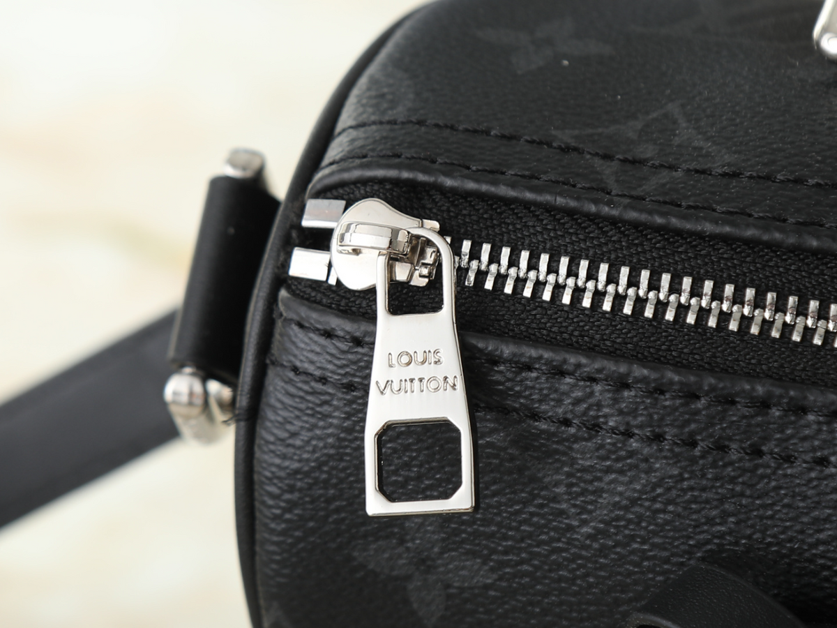 Black/White Handbag for Women 25.0x15.0x11.0cm LEM432