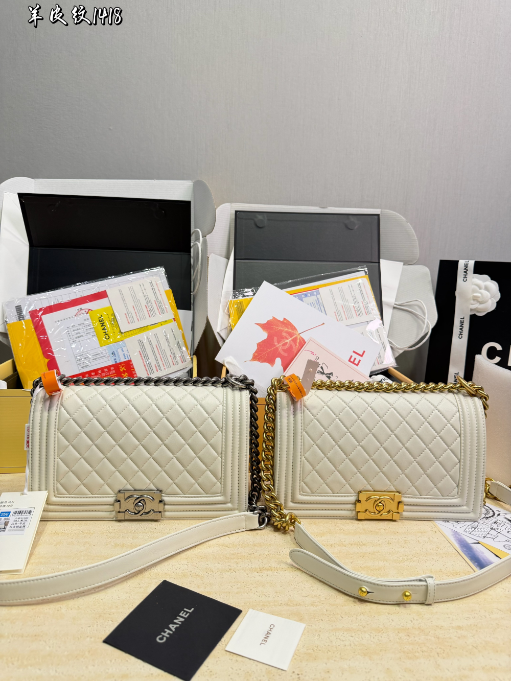 Black/White Handbag for Women 25*15cm CEM292