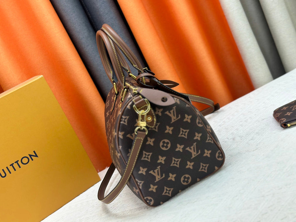 Designer Genuine Leather Handbag for Women 25cm LEM291